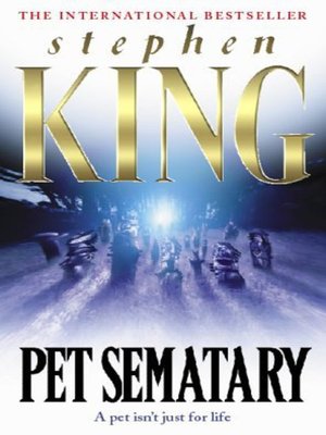 cover image of Pet sematary